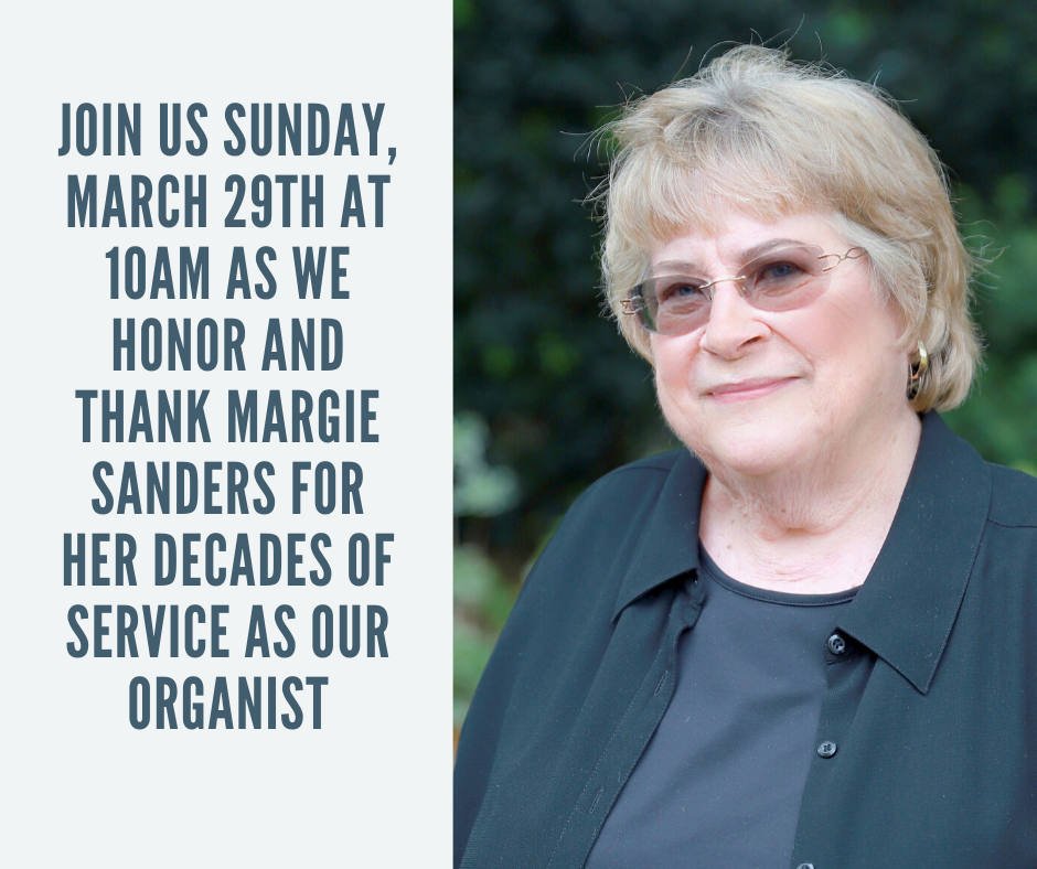 POSTPONED Retirement Celebration for Margie Sanders